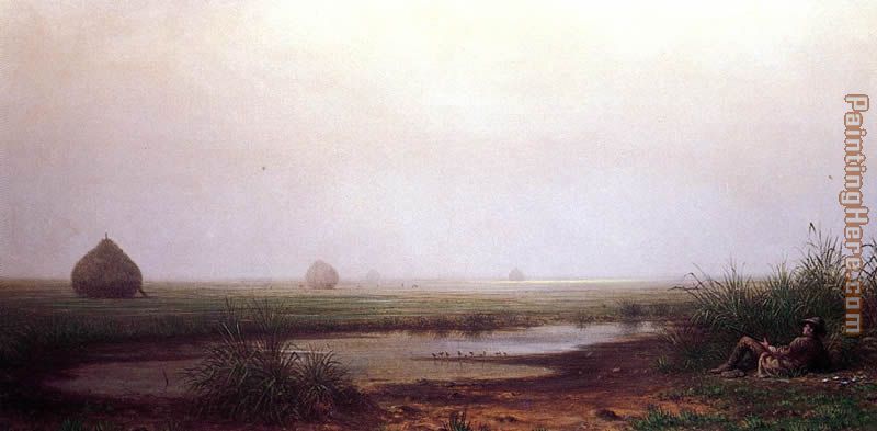 Martin Johnson Heade Marsh with a Hunter